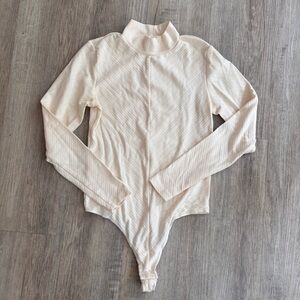 Knix x Birds Papaya Mockneck Bodysuit M